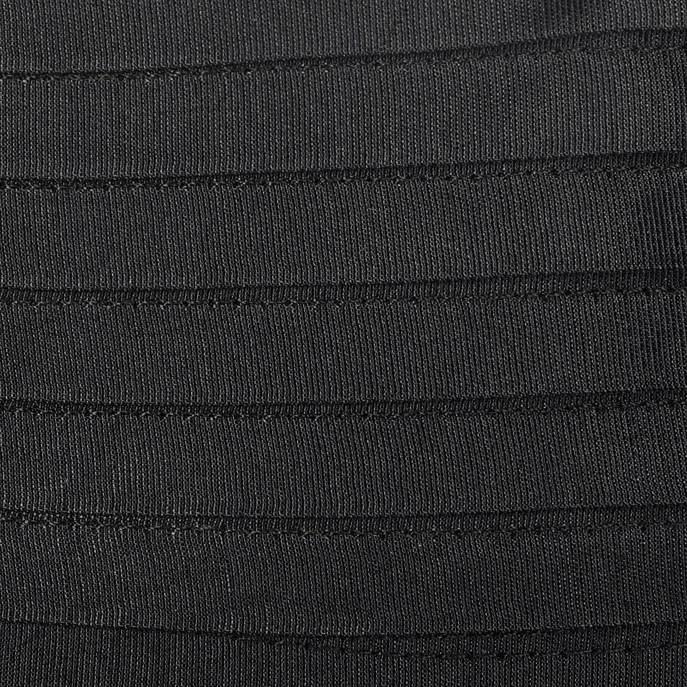 1950s Black Pleated Waistband Skirt