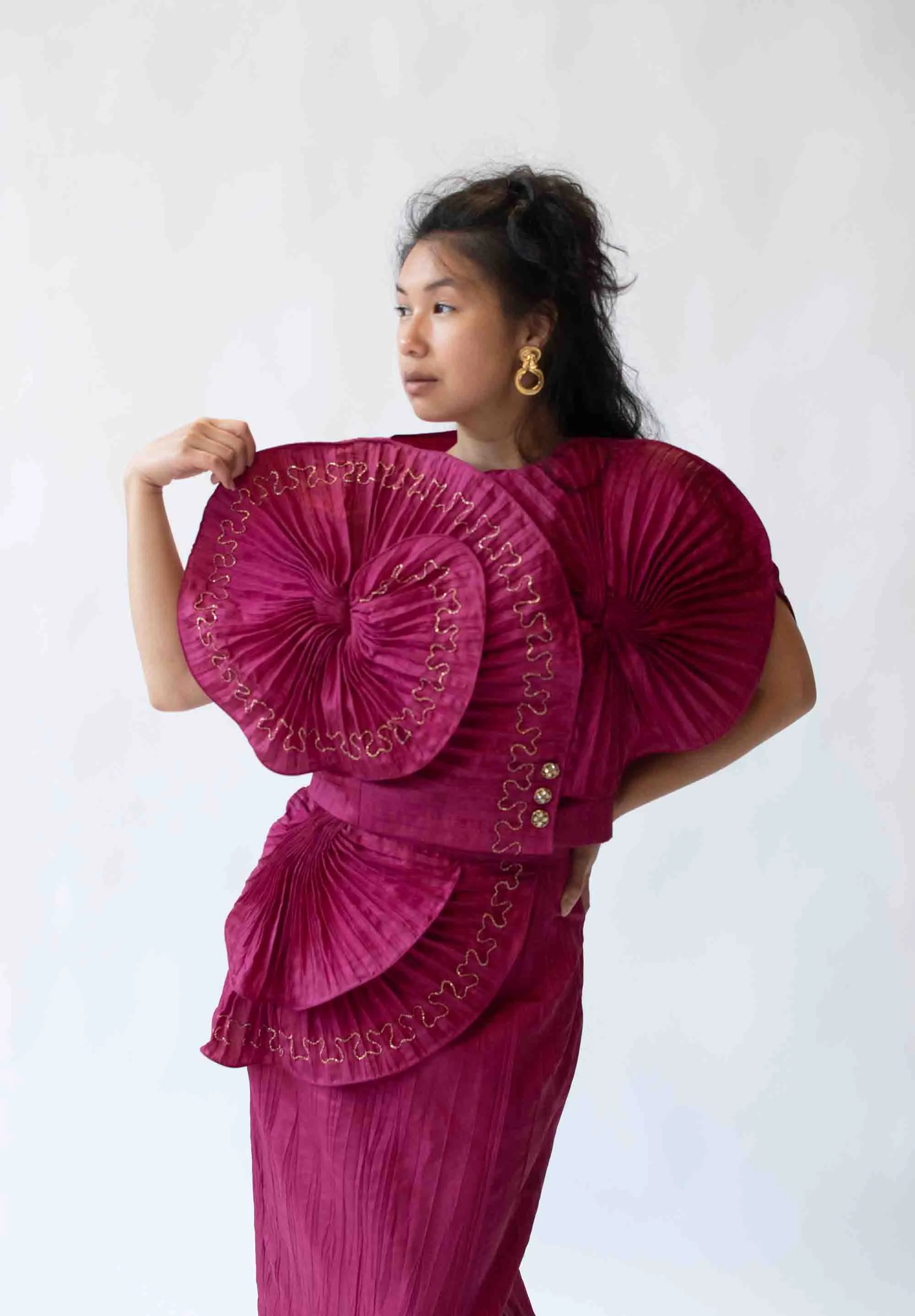 1980s Pleated Set | BB Collections