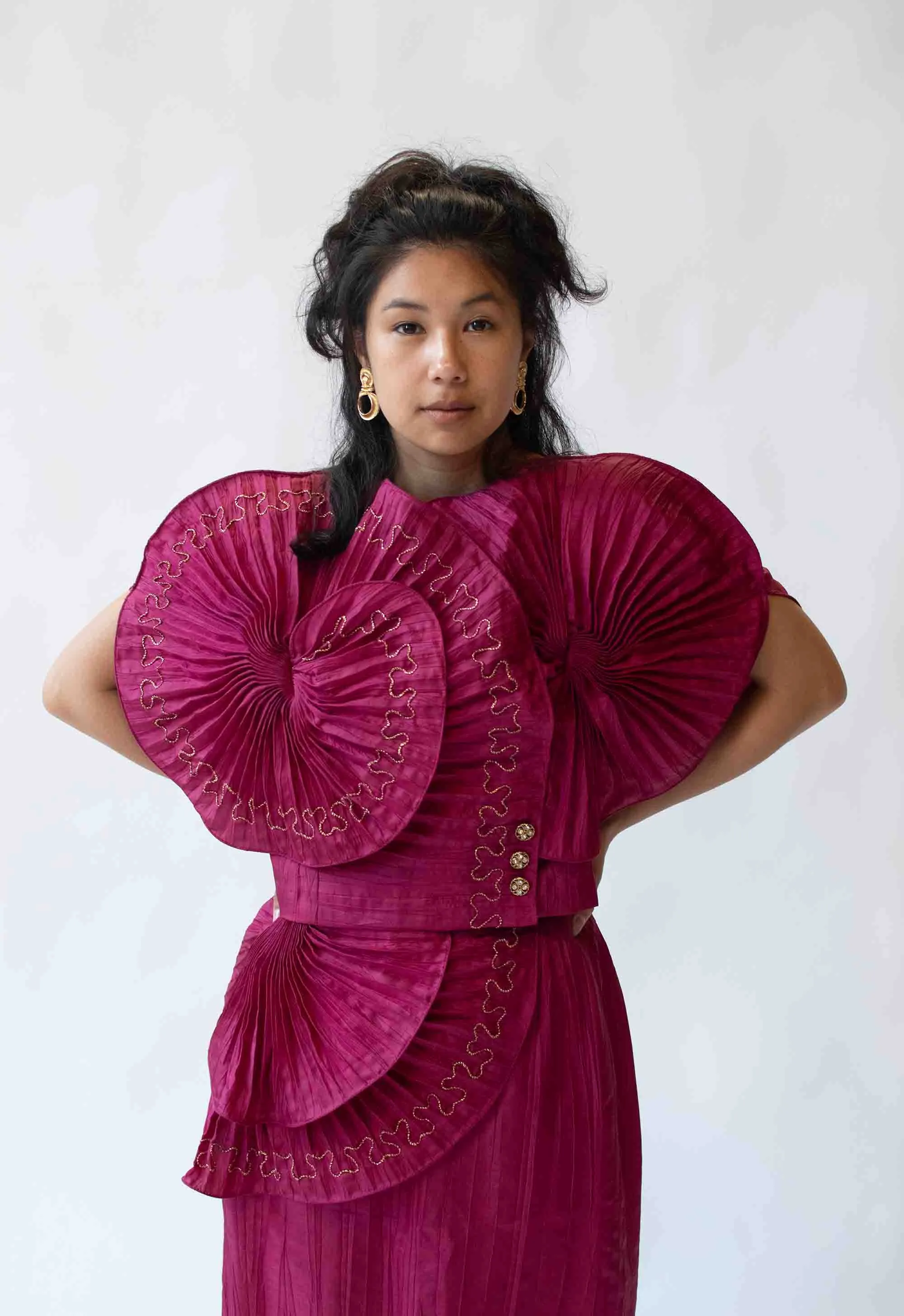 1980s Pleated Set | BB Collections