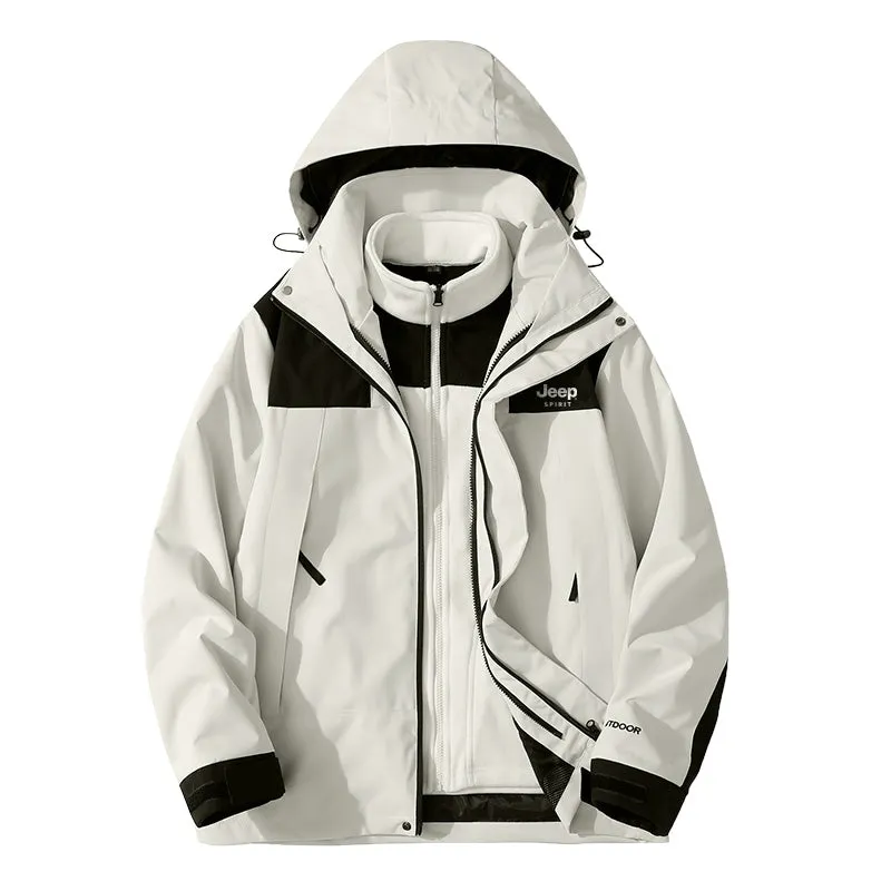 2025 Spring/Summer New Women's Short Trench Coat - Windproof and Waterproof Jacket for Outdoor Sports and Casual Mountaineering