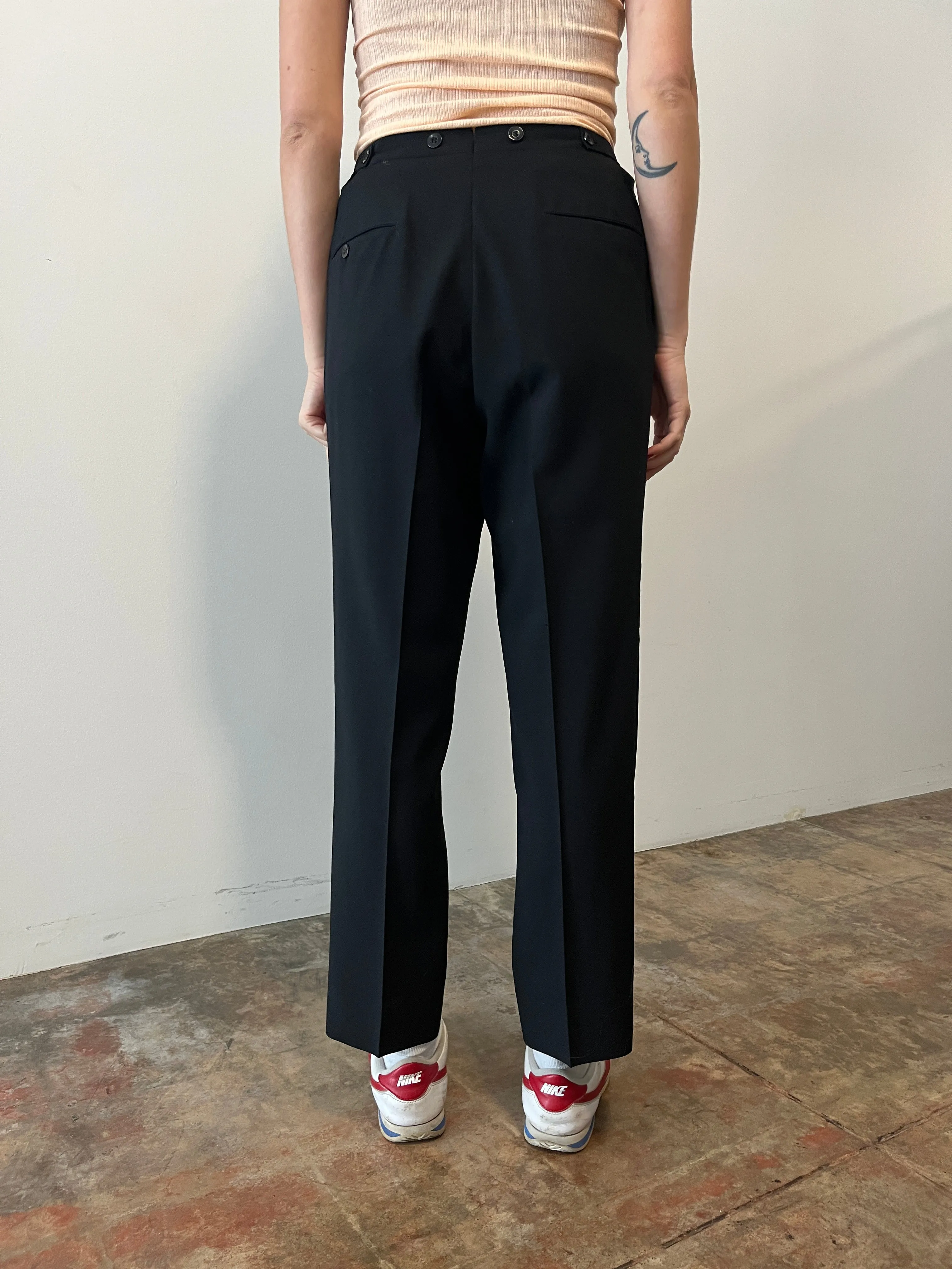 50s/60s Custom Tailored Tuxedo Pants