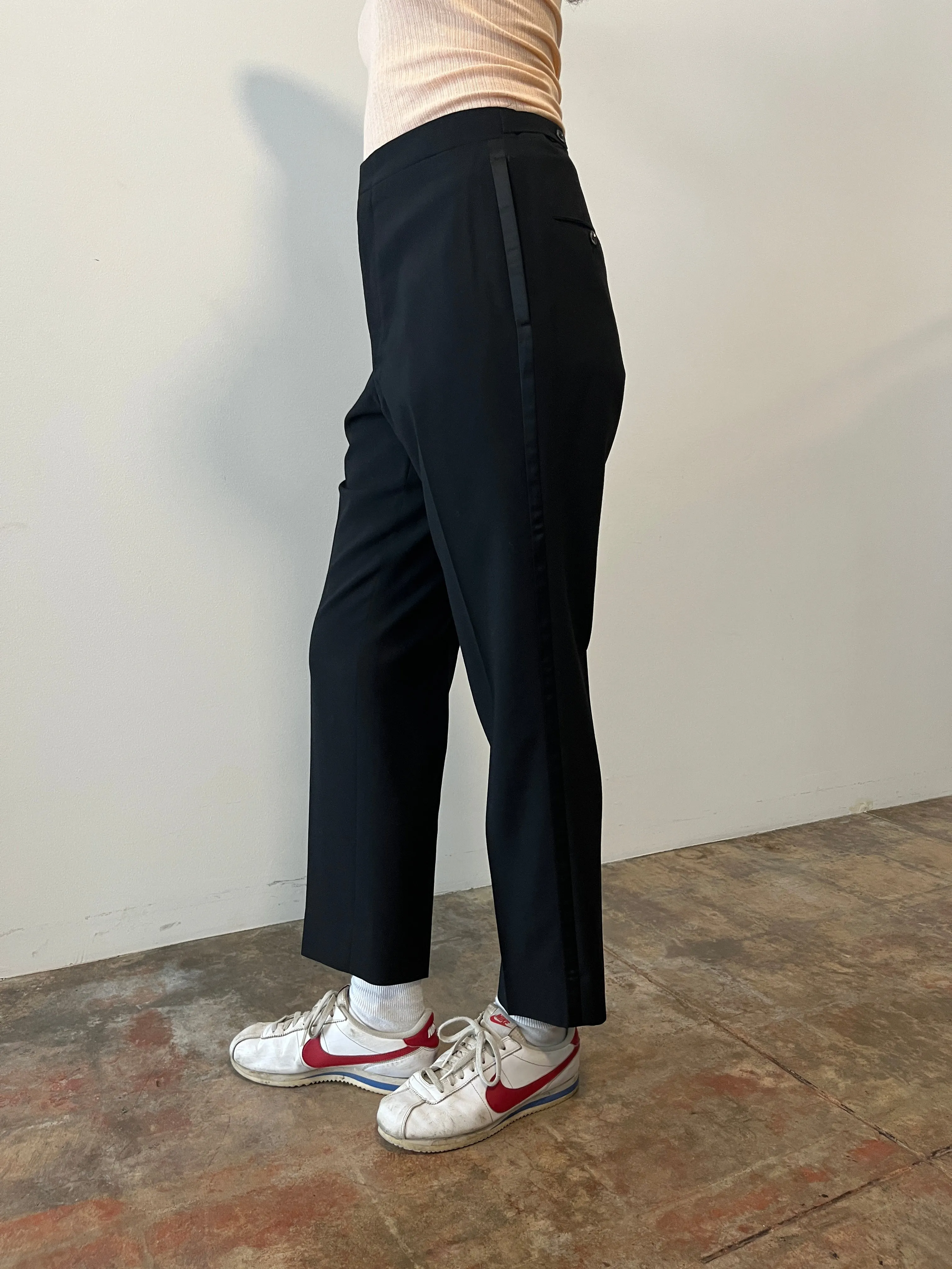 50s/60s Custom Tailored Tuxedo Pants