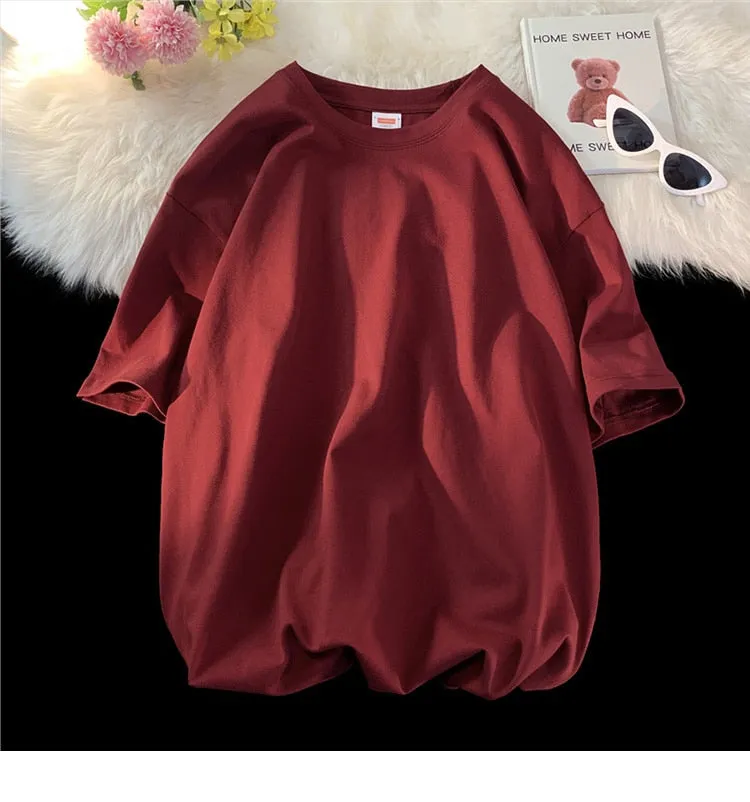Antonios Oversized Casual Cotton T-Shirt