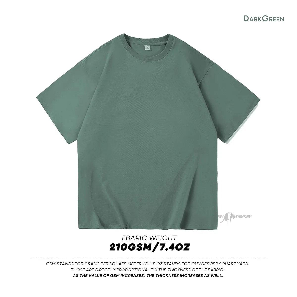 Antonios Oversized Casual Cotton T-Shirt