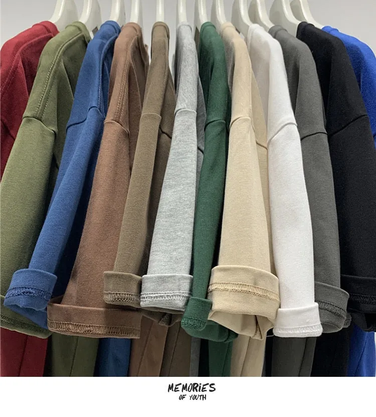 Antonios Oversized Casual Cotton T-Shirt