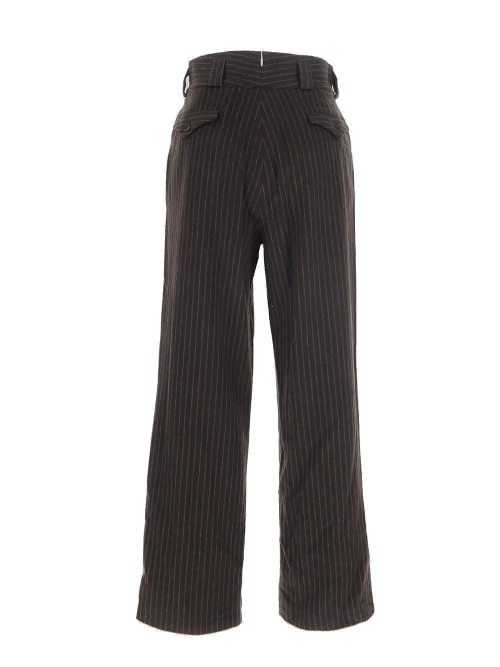 Barena High Waist Cropped Trousers