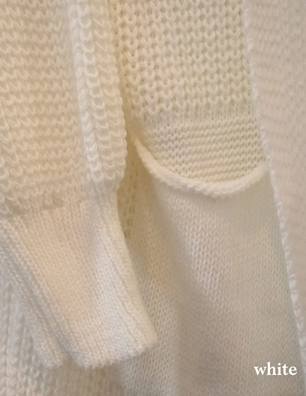 Basic puff sleeve maxi cardigan pocket