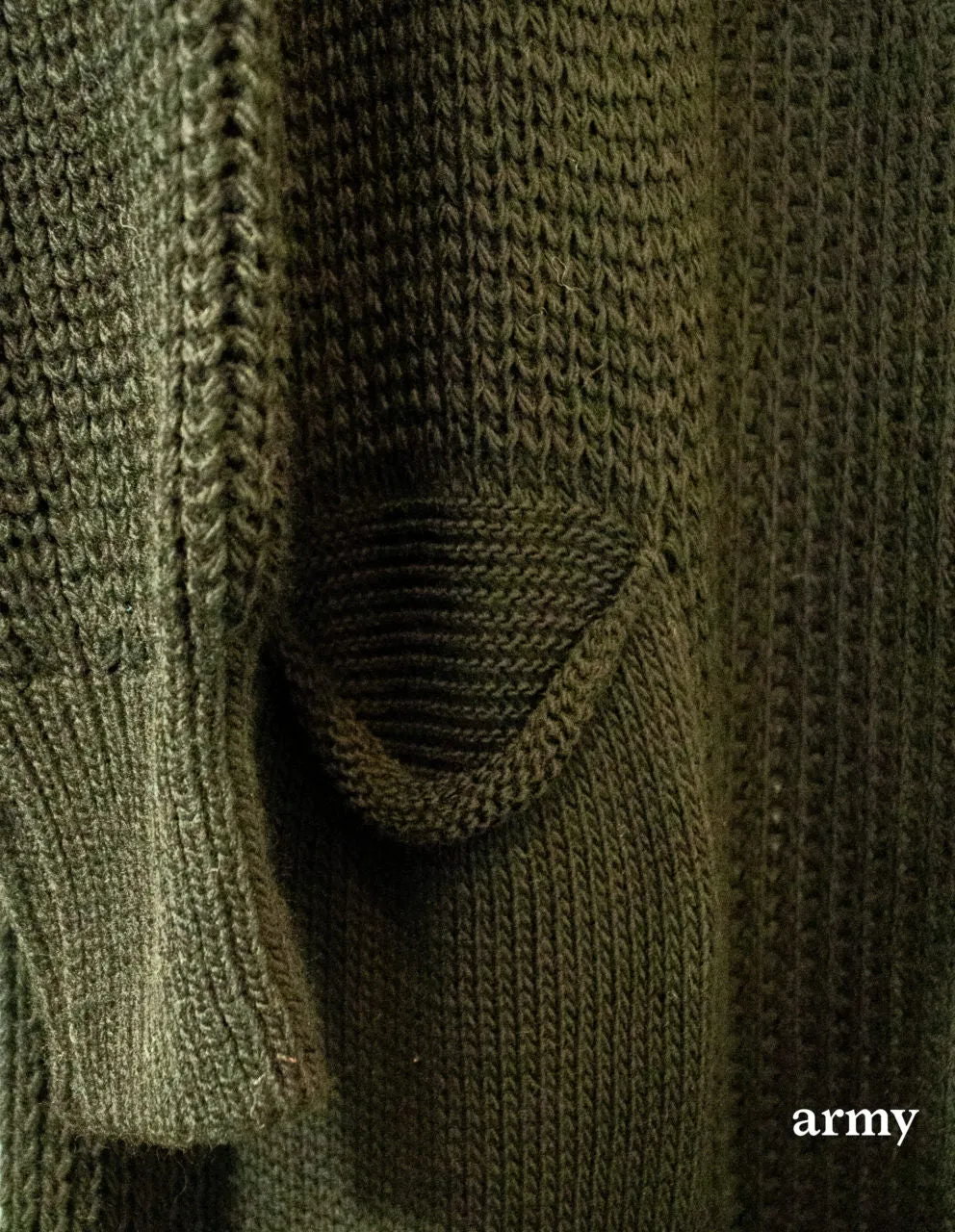 Basic puff sleeve maxi cardigan pocket