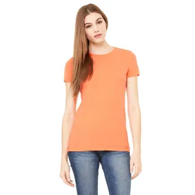 Bella   Canvas Women's Coral Jersey Short-Sleeve T-Shirt