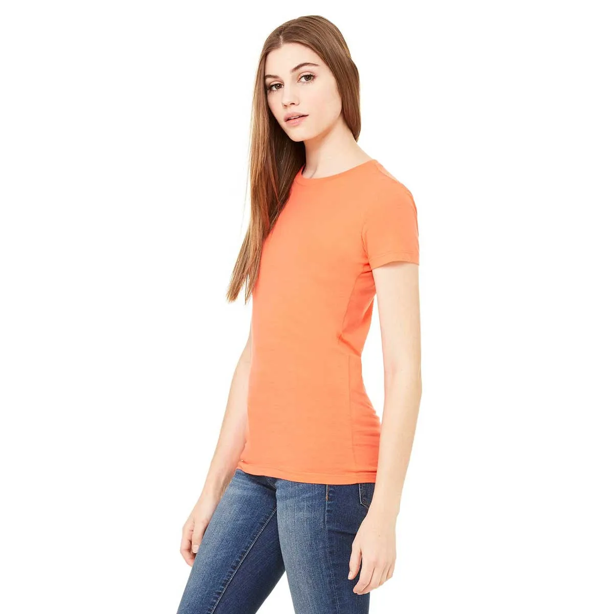 Bella   Canvas Women's Coral Jersey Short-Sleeve T-Shirt