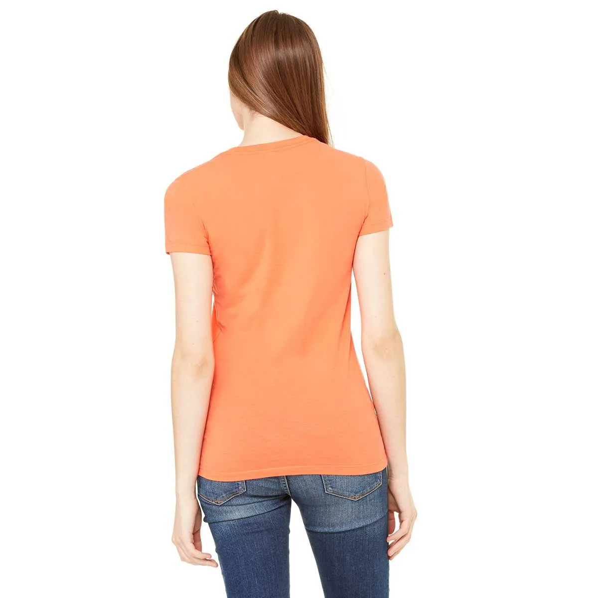 Bella   Canvas Women's Coral Jersey Short-Sleeve T-Shirt