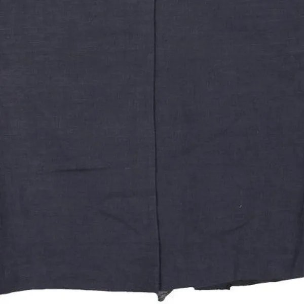 Betty Barclay Maxi Skirt - 26W UK 6 Blue Cotton Blend