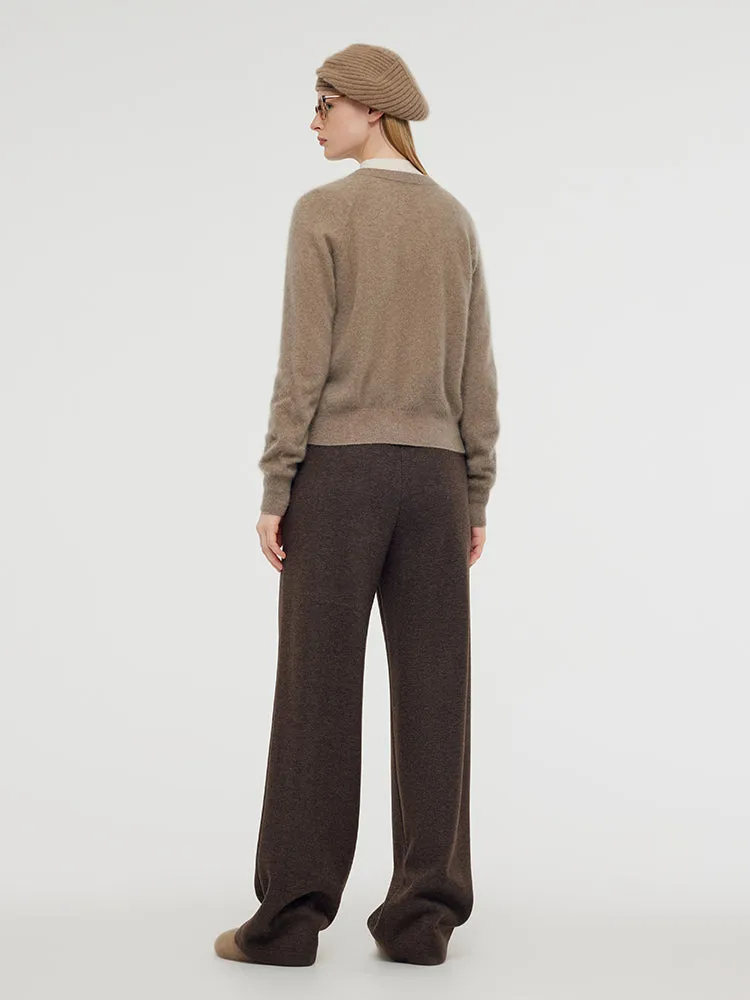 Brushed Cashmere Women Cardigan