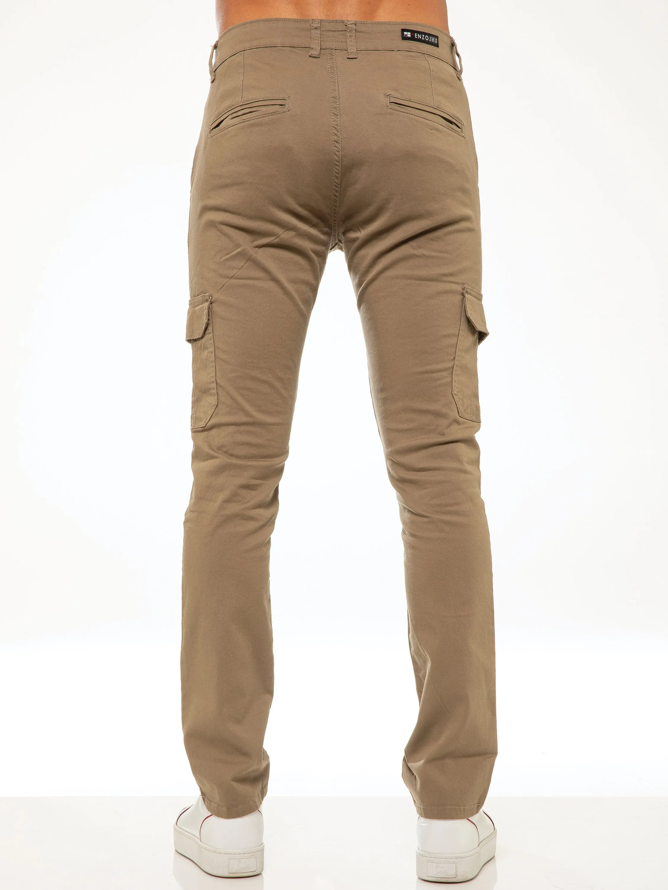 Bryce Stretch Cargo Pants - Beige