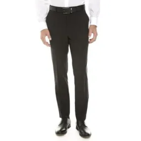 Calvin Klein Mens Skinny fit Dress Pants 31 / 30 Black Solid