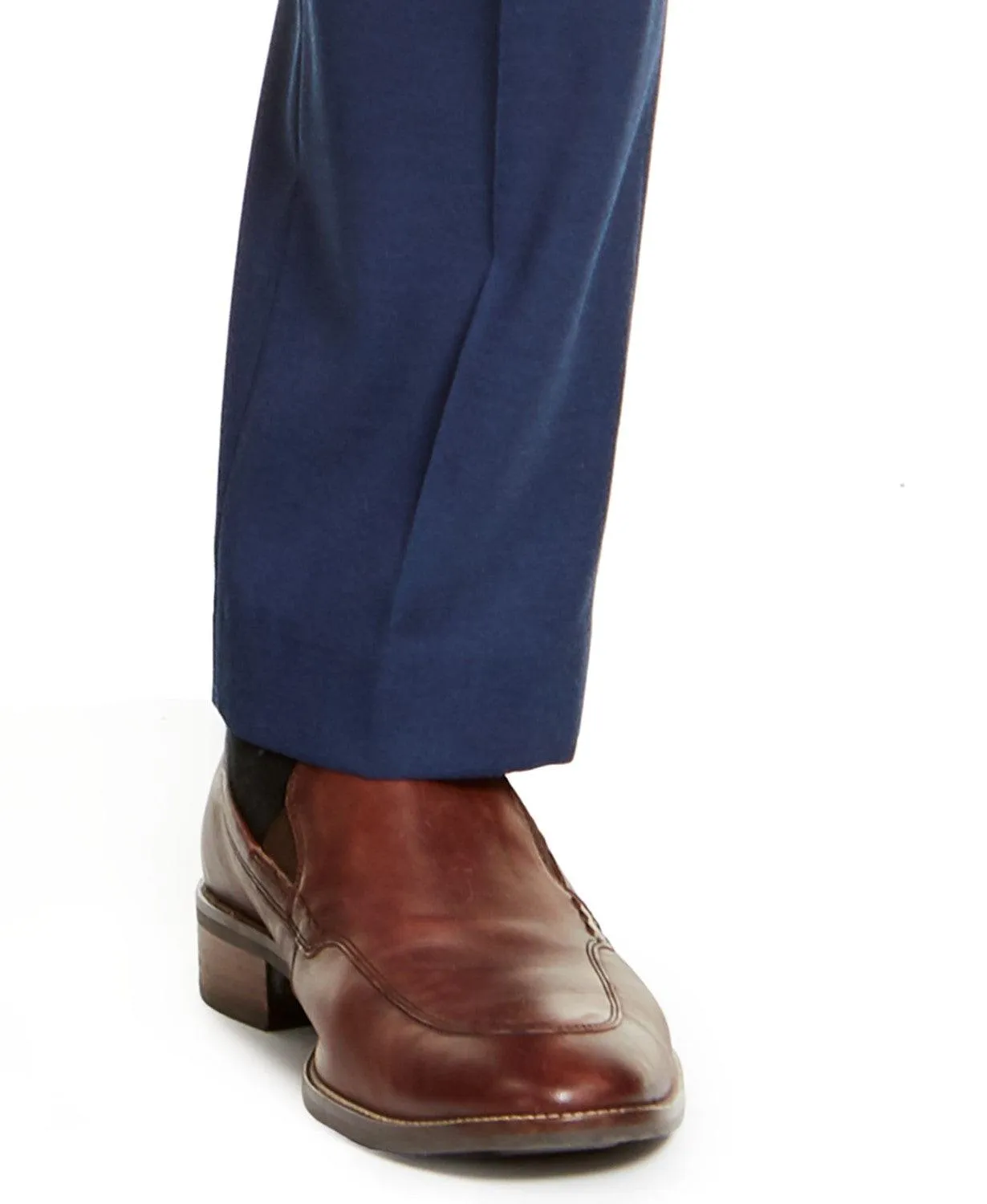 Calvin Klein Mens Slim fit Dress Pants 33 / 30 Blue Solid