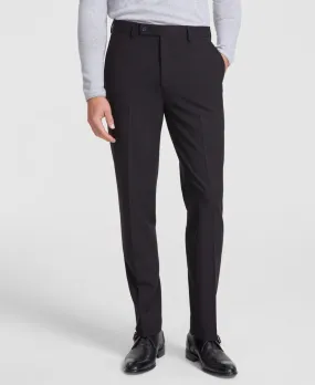 Calvin Klein Mens Slim fit Dress Pants 34 / 29 Black Solid