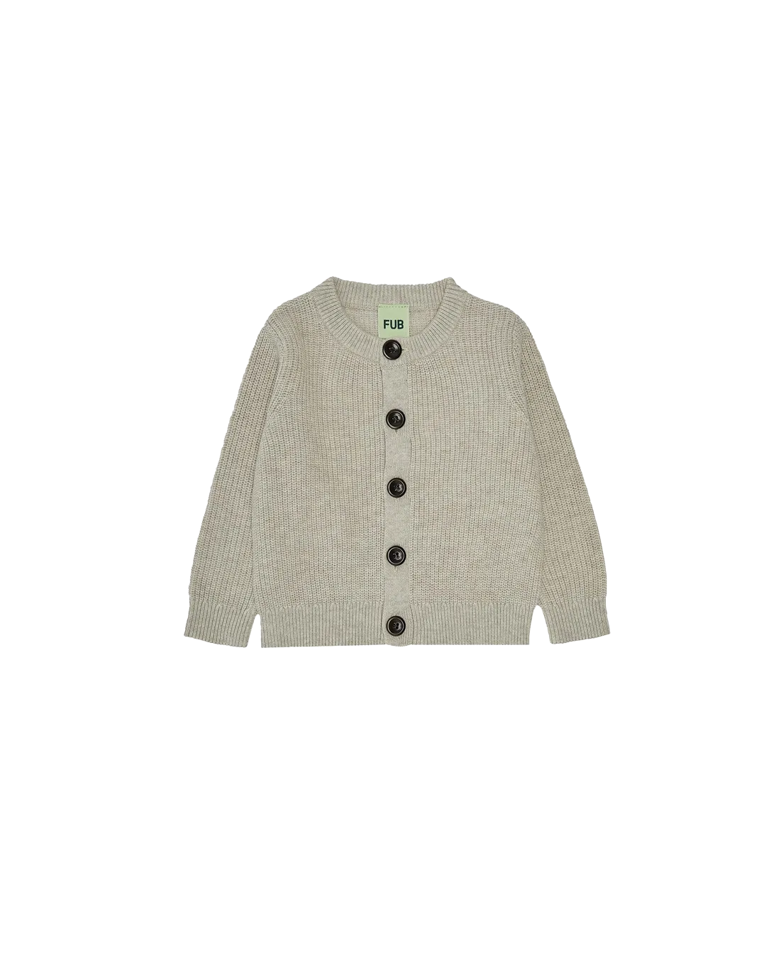 CARDIGAN FUB TAUPE MELANGE