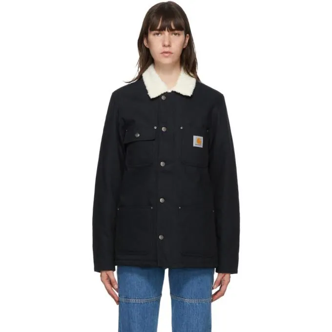 Carhartt Work In Progress Navy Fairmount Jacket