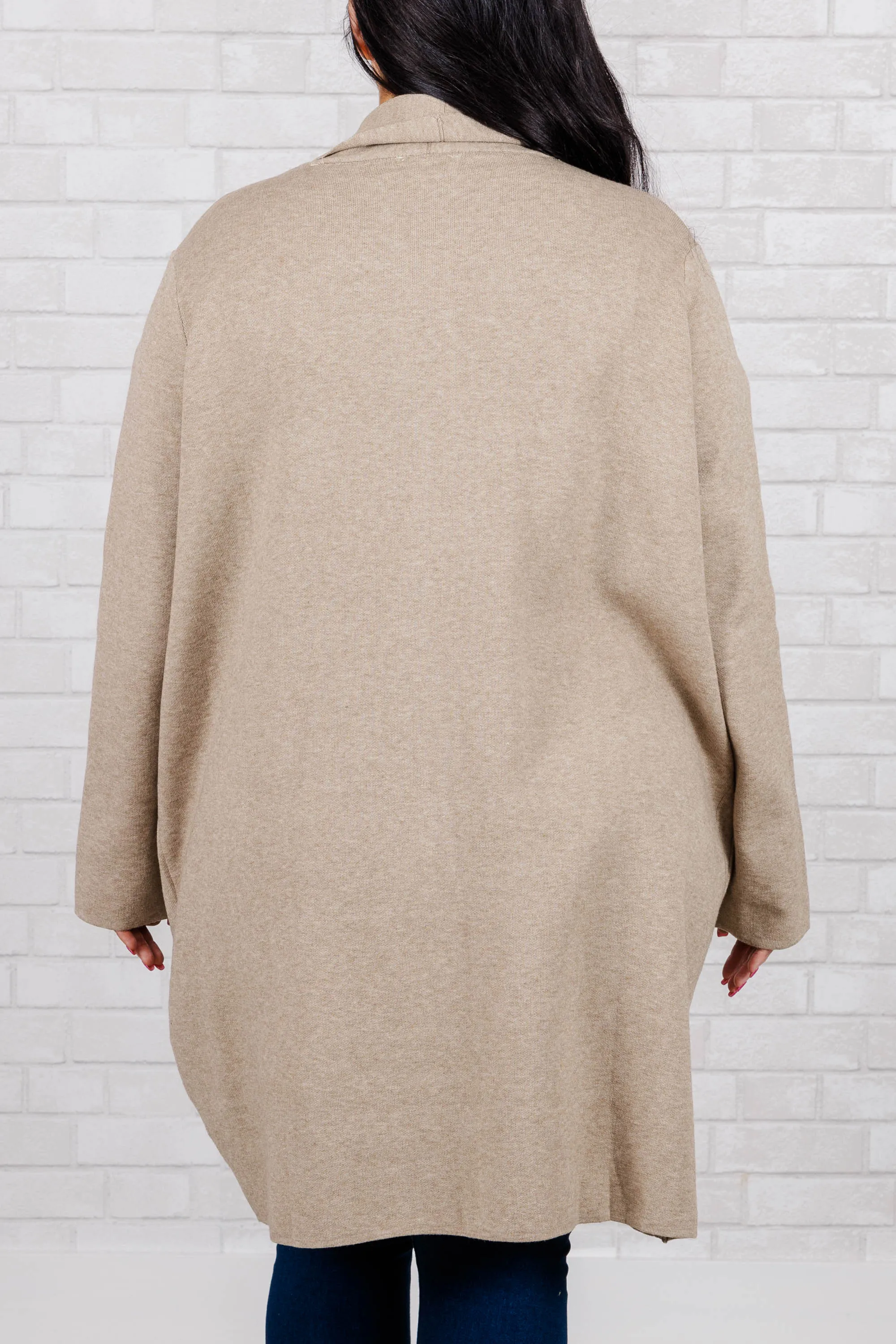 Come Talk To Me Cardigan, Oatmeal