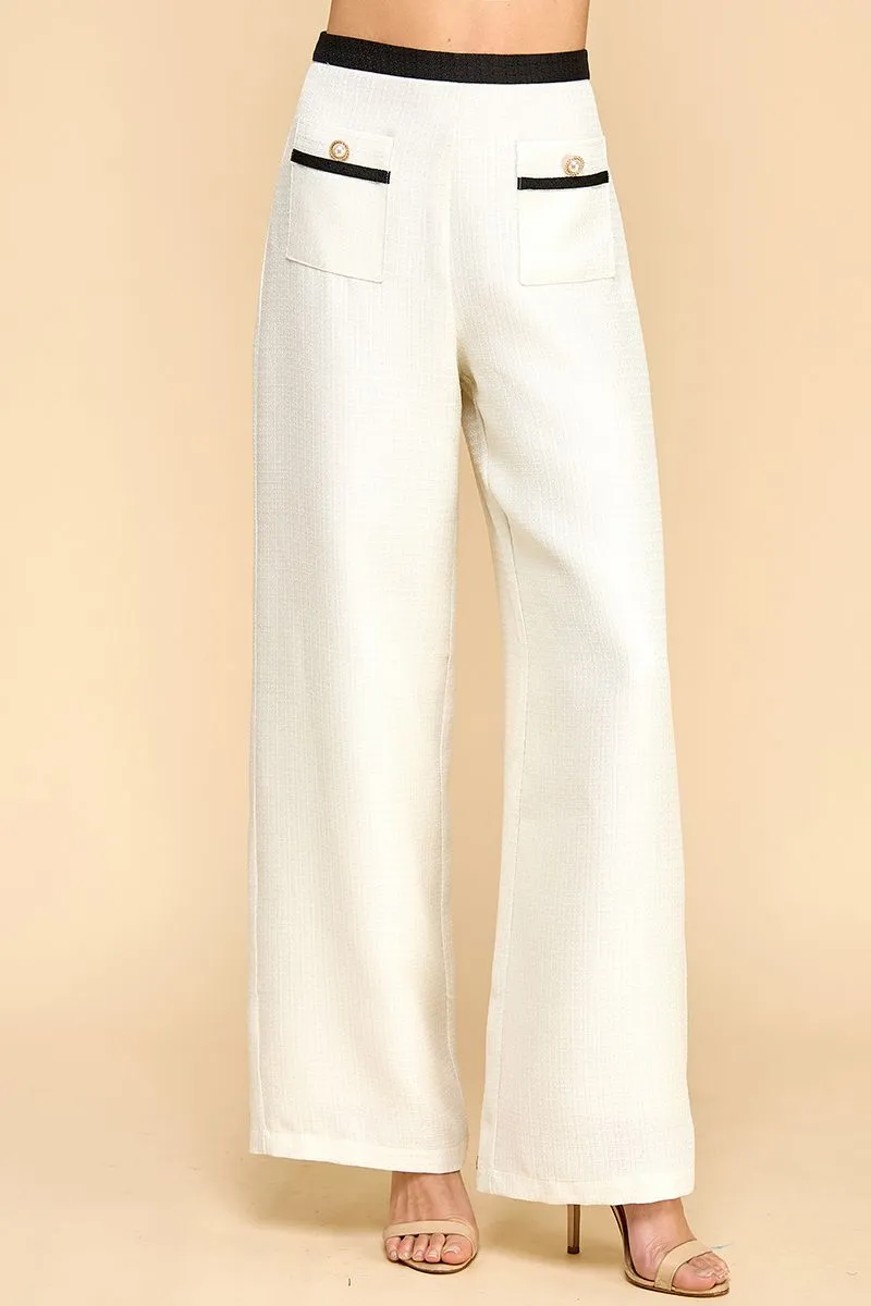 Cream Pants