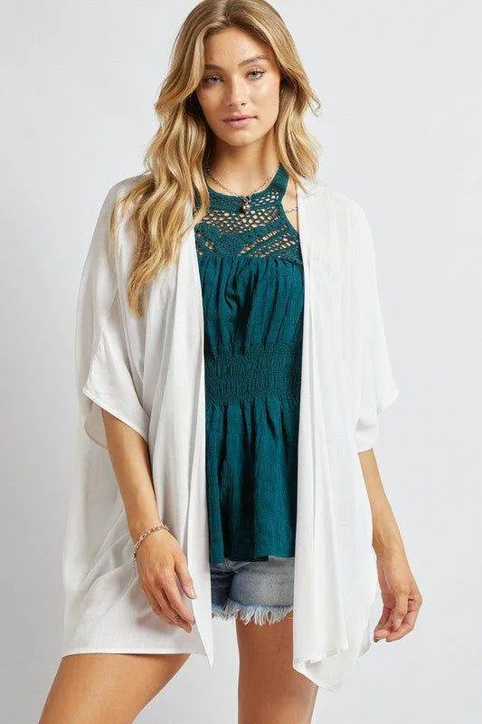 Davi & Dani | Favorite Solid Kimono Cardigan
