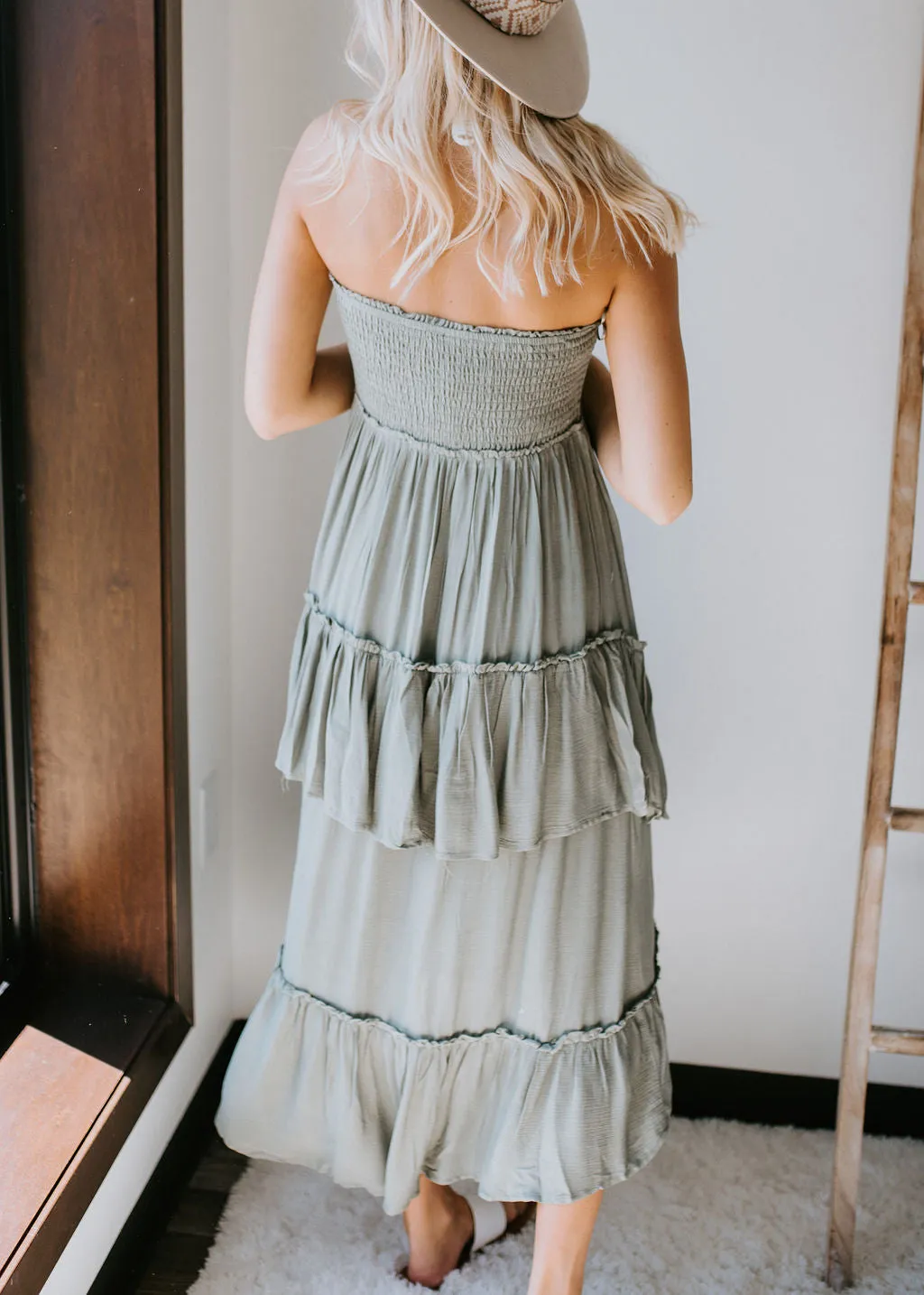 Demri Ruffle Maxi Skirt FINAL SALE