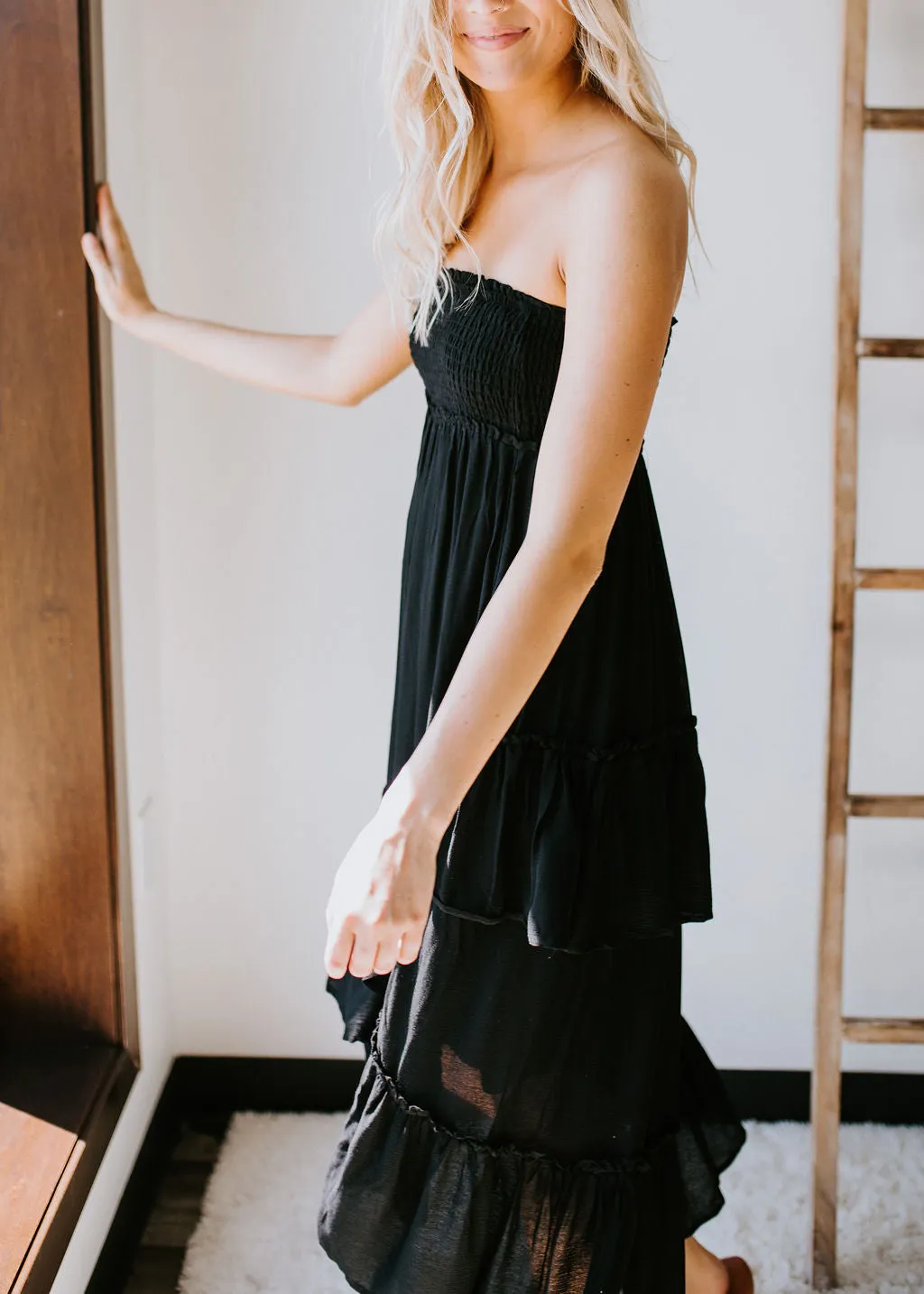 Demri Ruffle Maxi Skirt FINAL SALE
