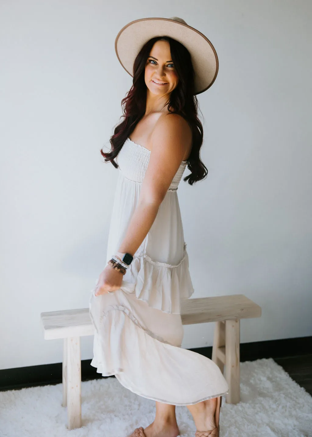 Demri Ruffle Maxi Skirt FINAL SALE