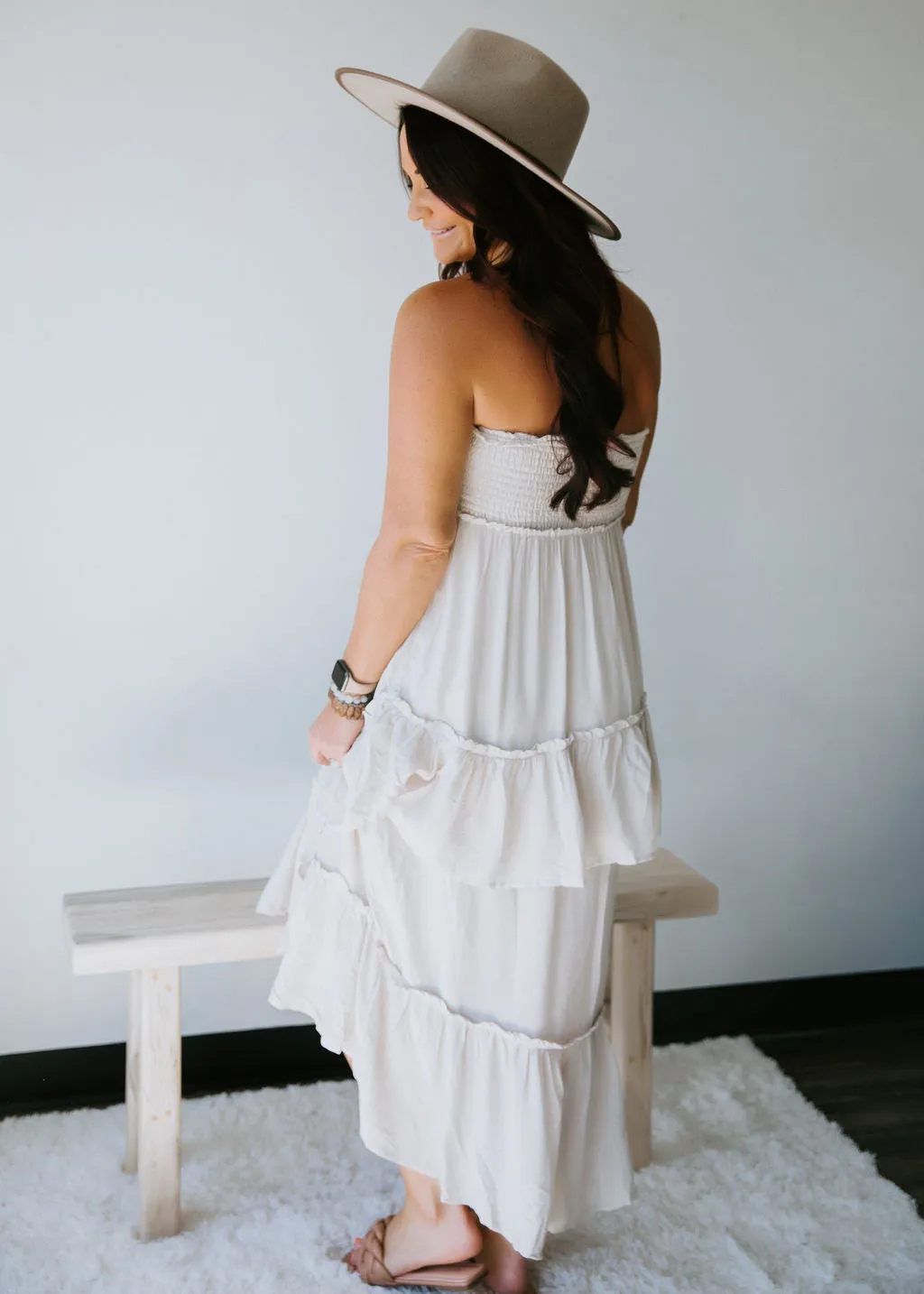 Demri Ruffle Maxi Skirt FINAL SALE