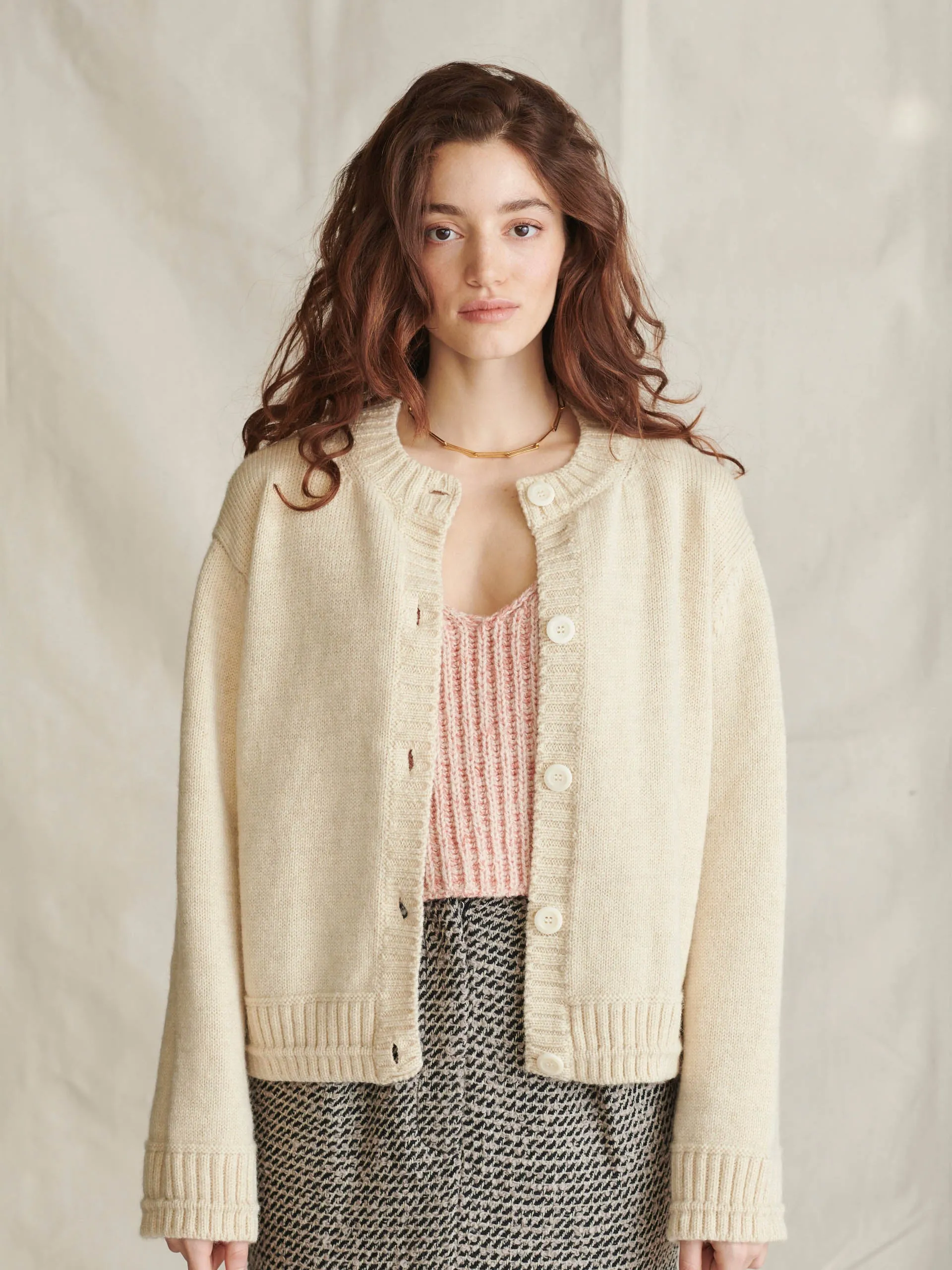 Ecru Brampton cardigan