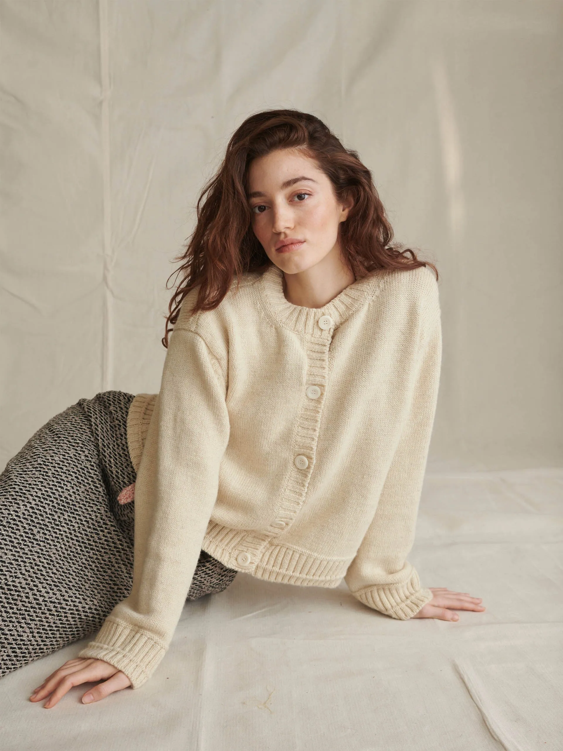 Ecru Brampton cardigan