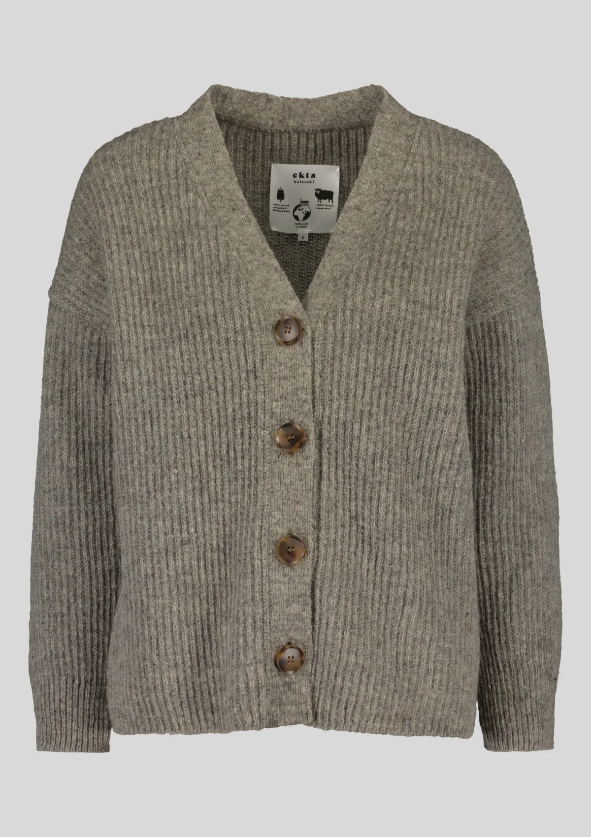 Elisabet Cardigan Grey