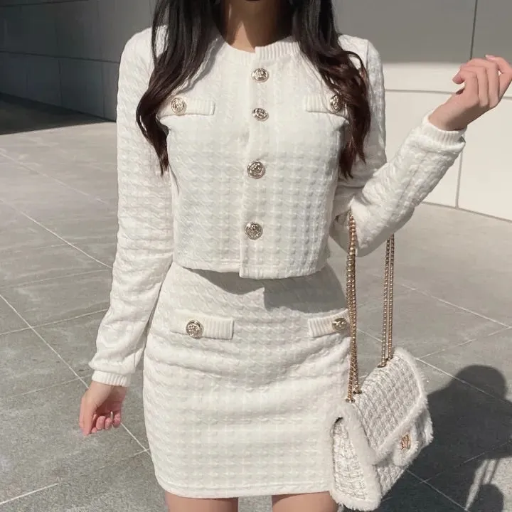 Embossed Hound Two-Piece