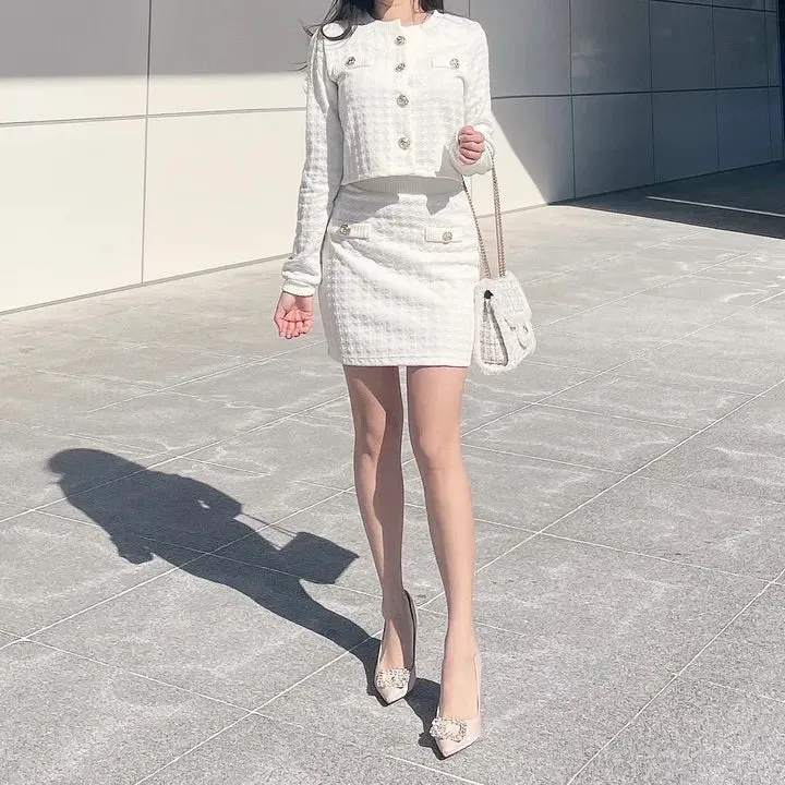 Embossed Hound Two-Piece