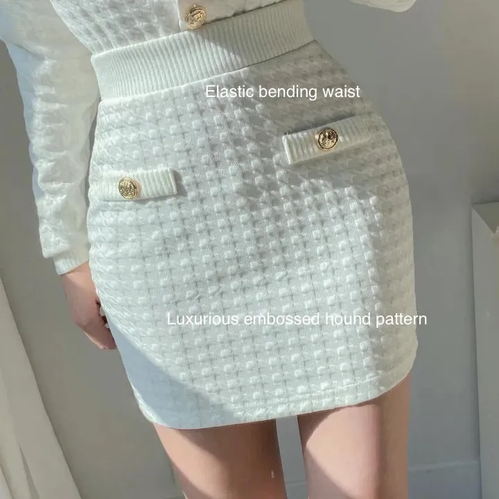 Embossed Hound Two-Piece