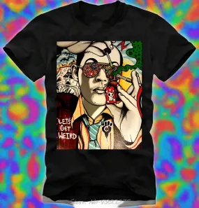 Fear and Loathing Graphic T-Shirt – Psychedelic Las Vegas Inspired Cotton Tee for Daily XTC, DMT, and GBL Adventures