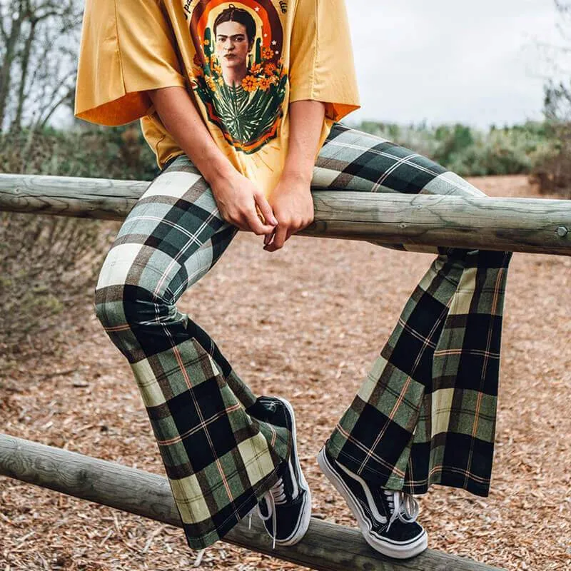 Flare High Waist Loose Casual Pants