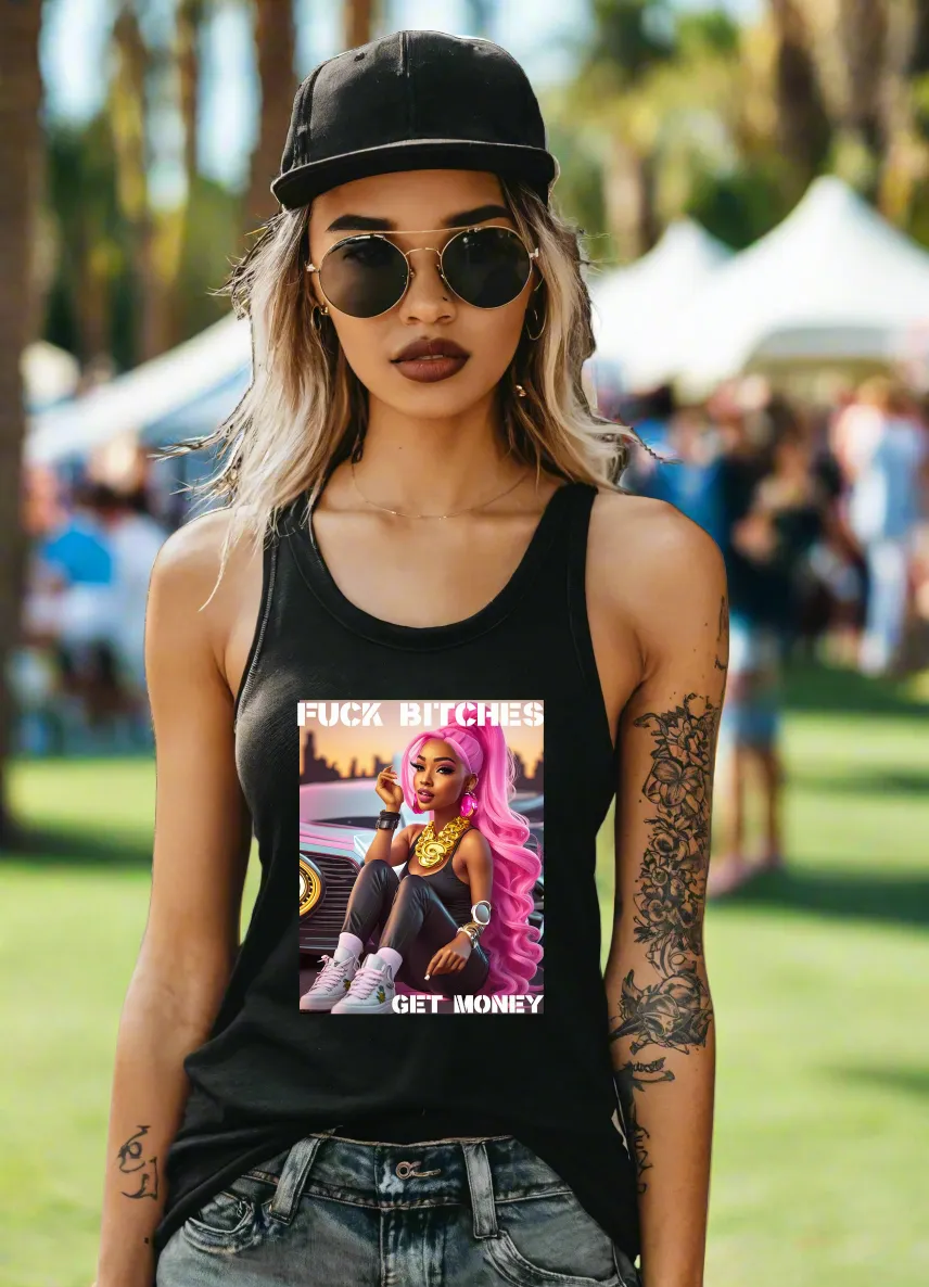 Fuck Bitches Art Exclusive Tank Top | Grooveman Music
