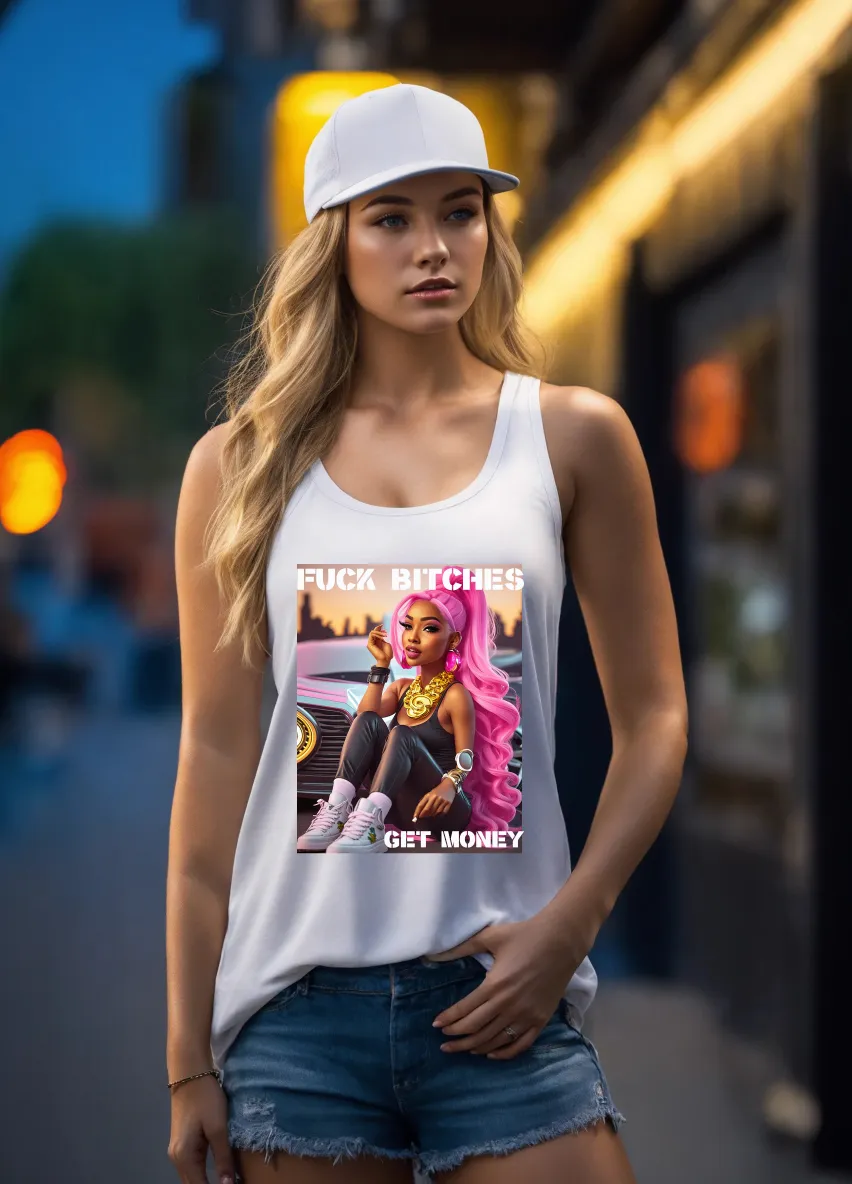 Fuck Bitches Art Exclusive Tank Top | Grooveman Music
