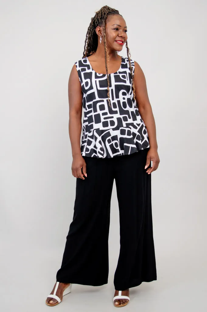 Ginny Tank, Buggy, Linen Bamboo