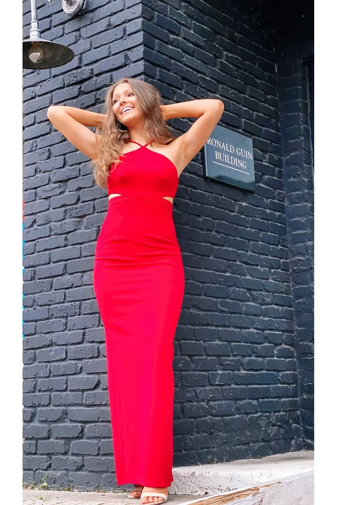 Guest To Impress Cutout Maxi Dress