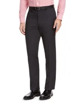 Izod Mens Classic fit Dress Pants 33 / 32 Grey Solid