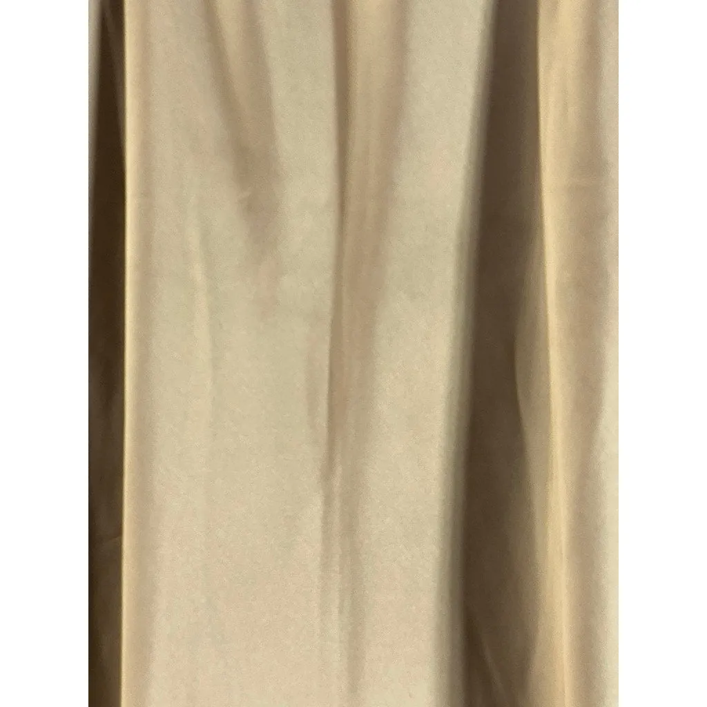 J.CREW Women's Light Khaki Gwyneth Pull-On Lightweight Maxi Slip Skirt SZ XS