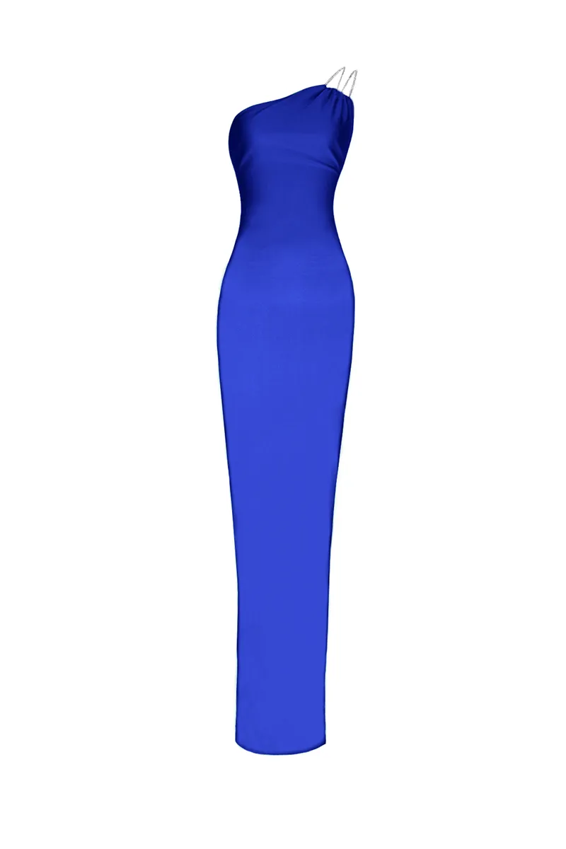 Jessica One Shoulder Backless Sexy Maxi Dress