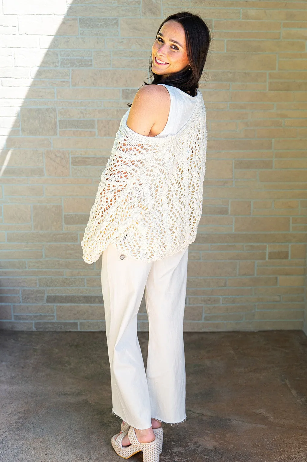 Kiwi Babe Cardigan Ivory