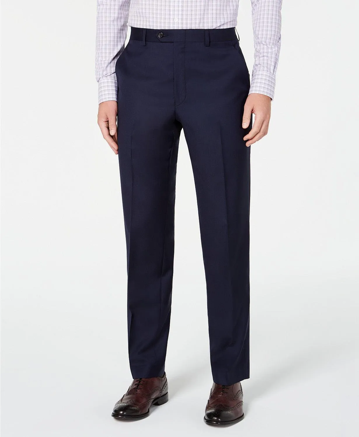 Lauren Ralph Lauren Mens Classic fit Dress Pants 40 / 34 Blue Solid