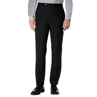 Lauren Ralph Lauren Mens Classic fit Dress Pants 42 / 32 Black Solid