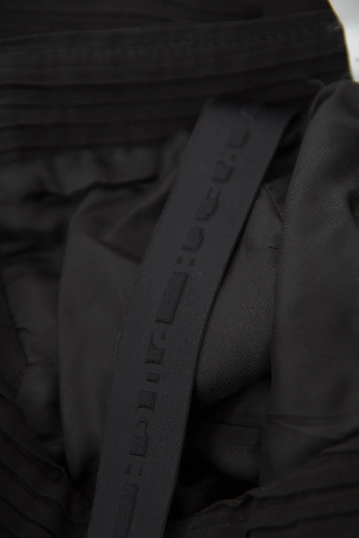 LEATHER PANEL PANTS