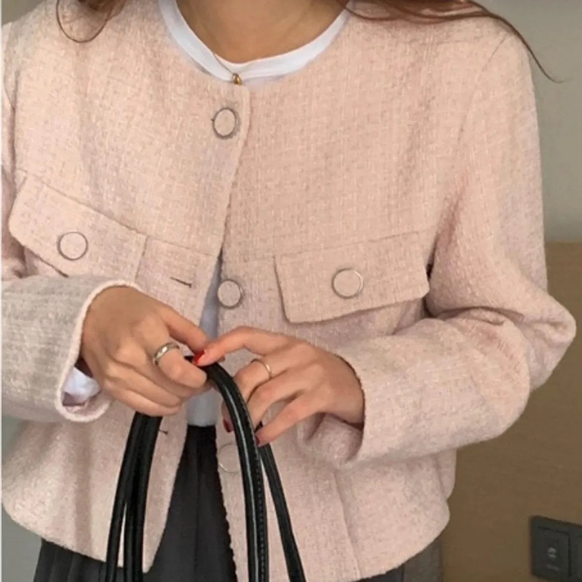 Macaroon Tweed Jacket